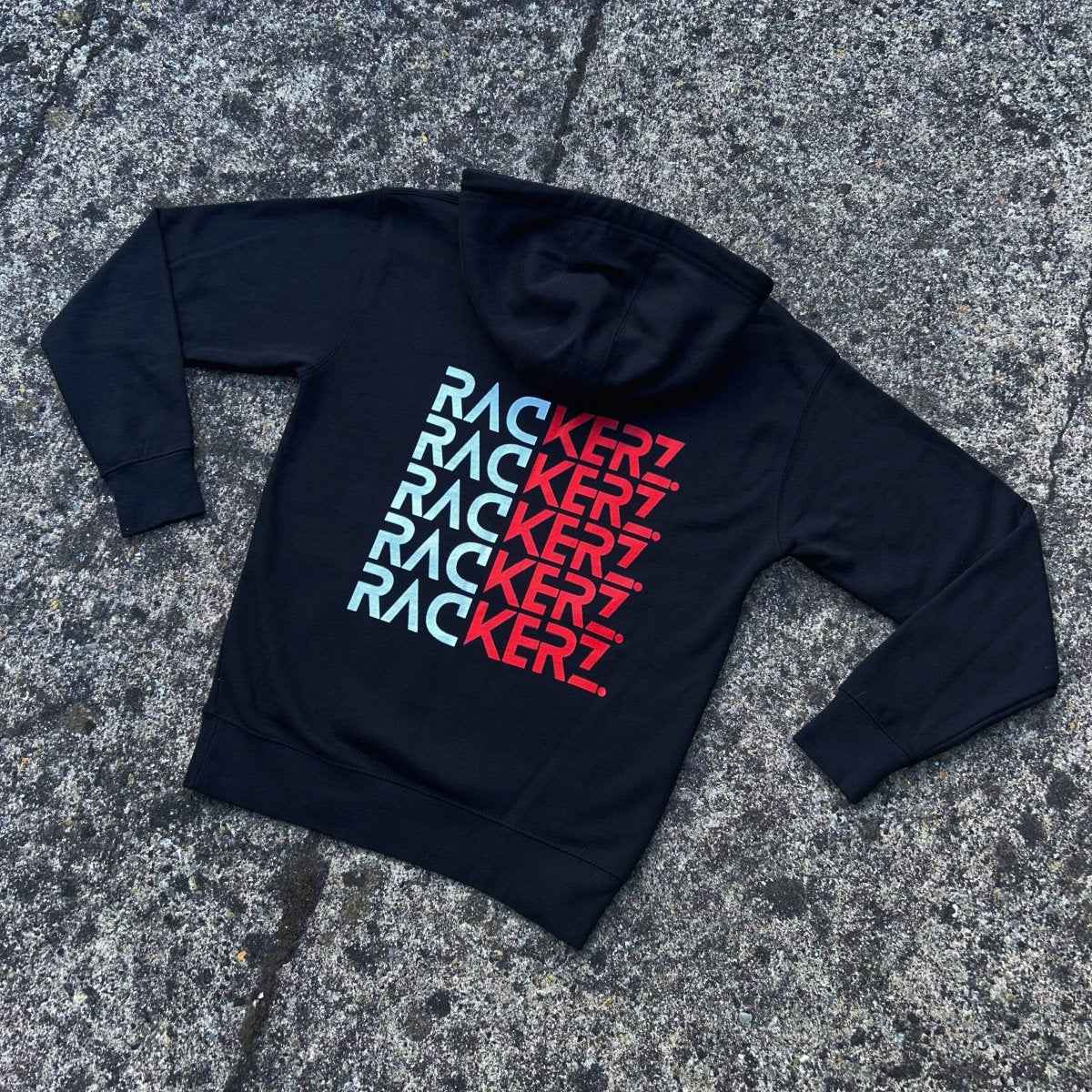 SIGNATURE LOGO HOODIE - BLACK