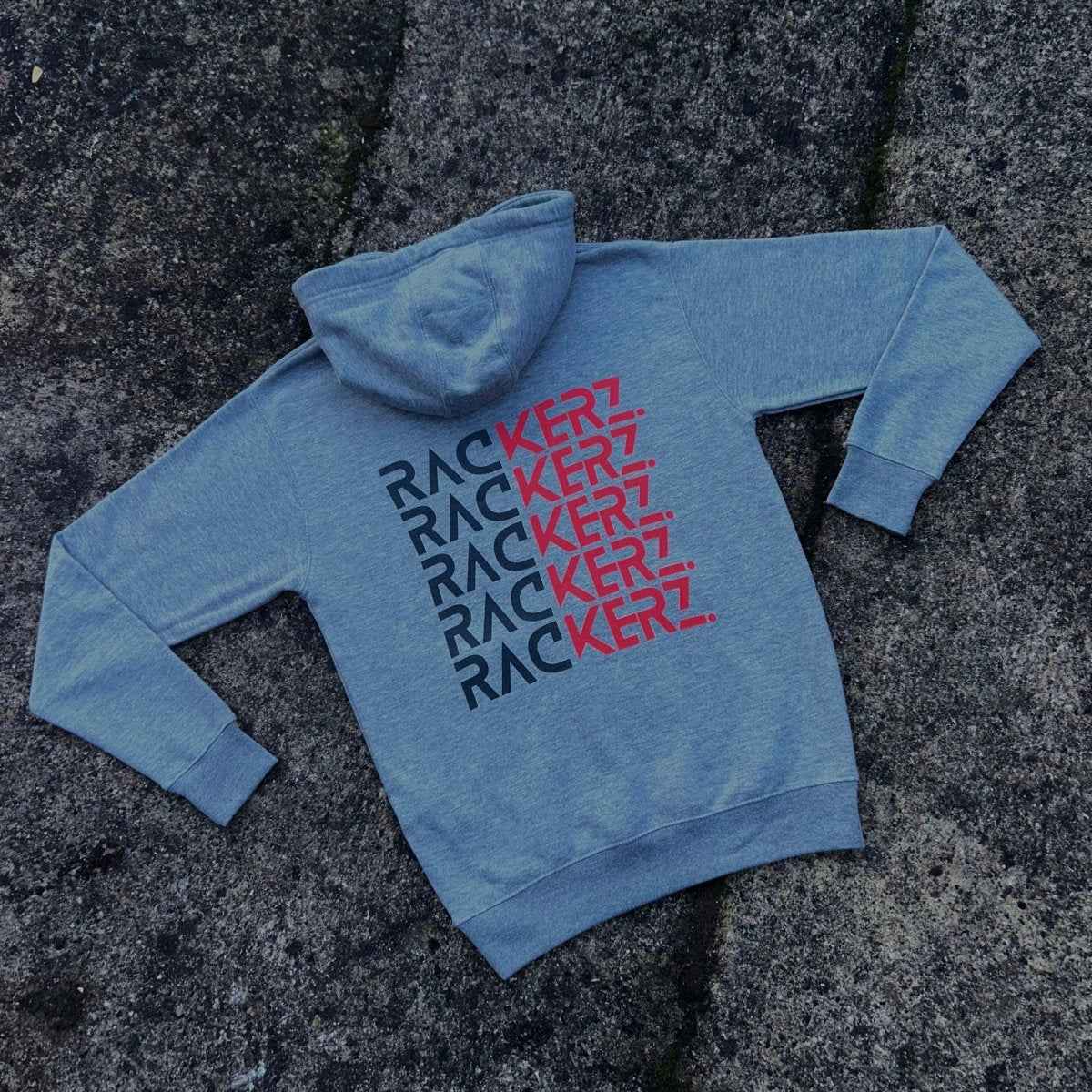 SIGNATURE LOGO HOODIE - GREY