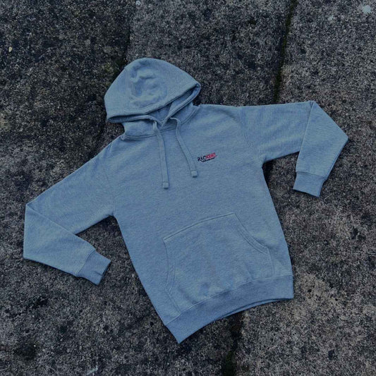 SIGNATURE LOGO HOODIE - GREY