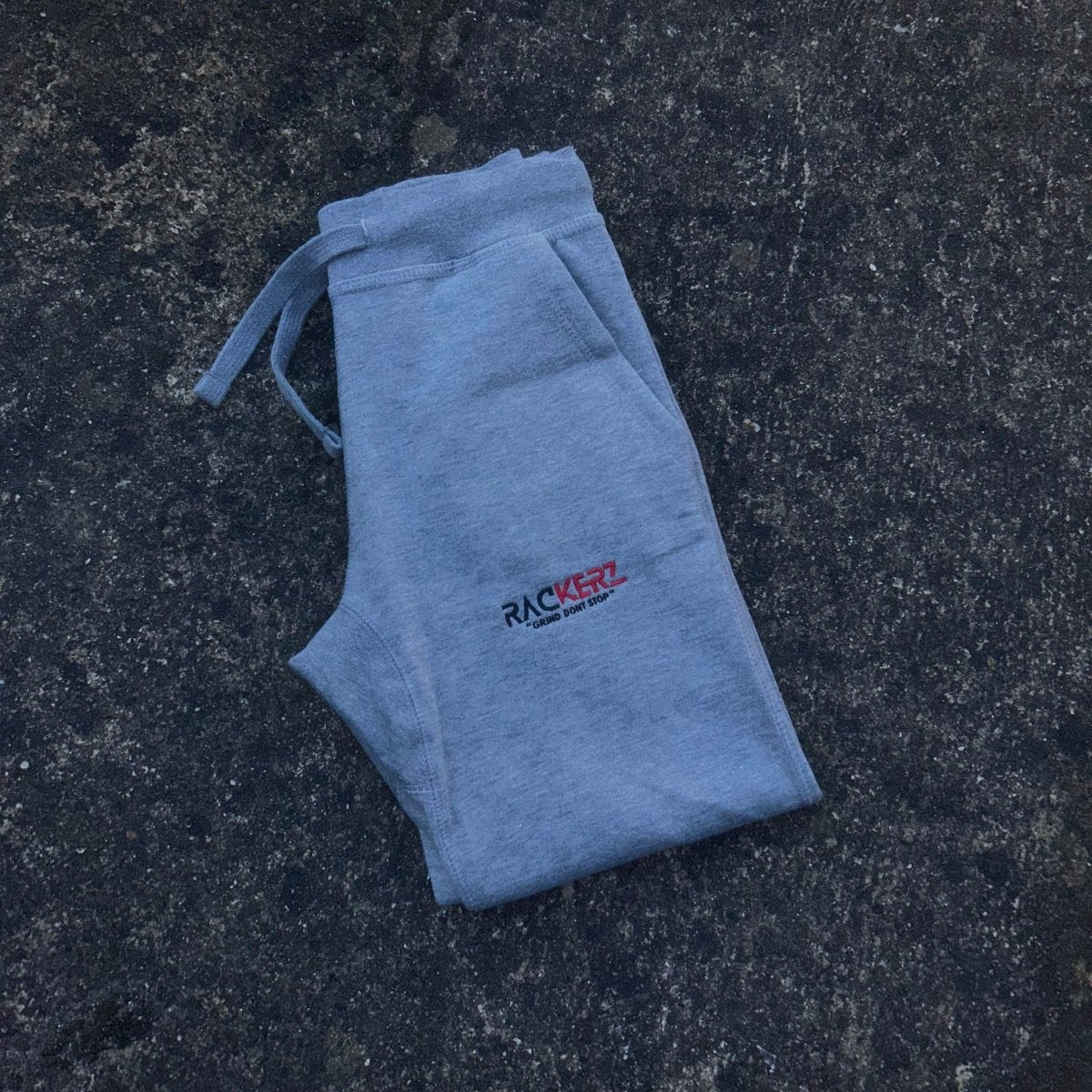 SIGNATURE LOGO SWEATPANTS - GREY - RACKERZWORLD