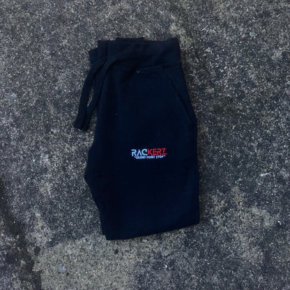 SIGNATURE LOGO TRACKSUIT - BLACK - RACKERZWORLD