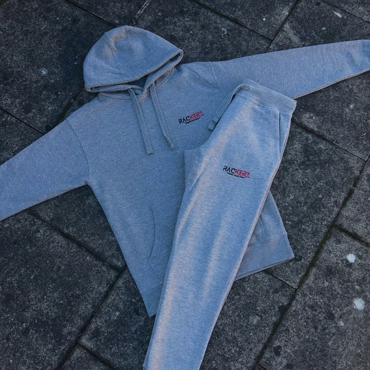 SIGNATURE LOGO TRACKSUIT - GREY - RACKERZWORLD